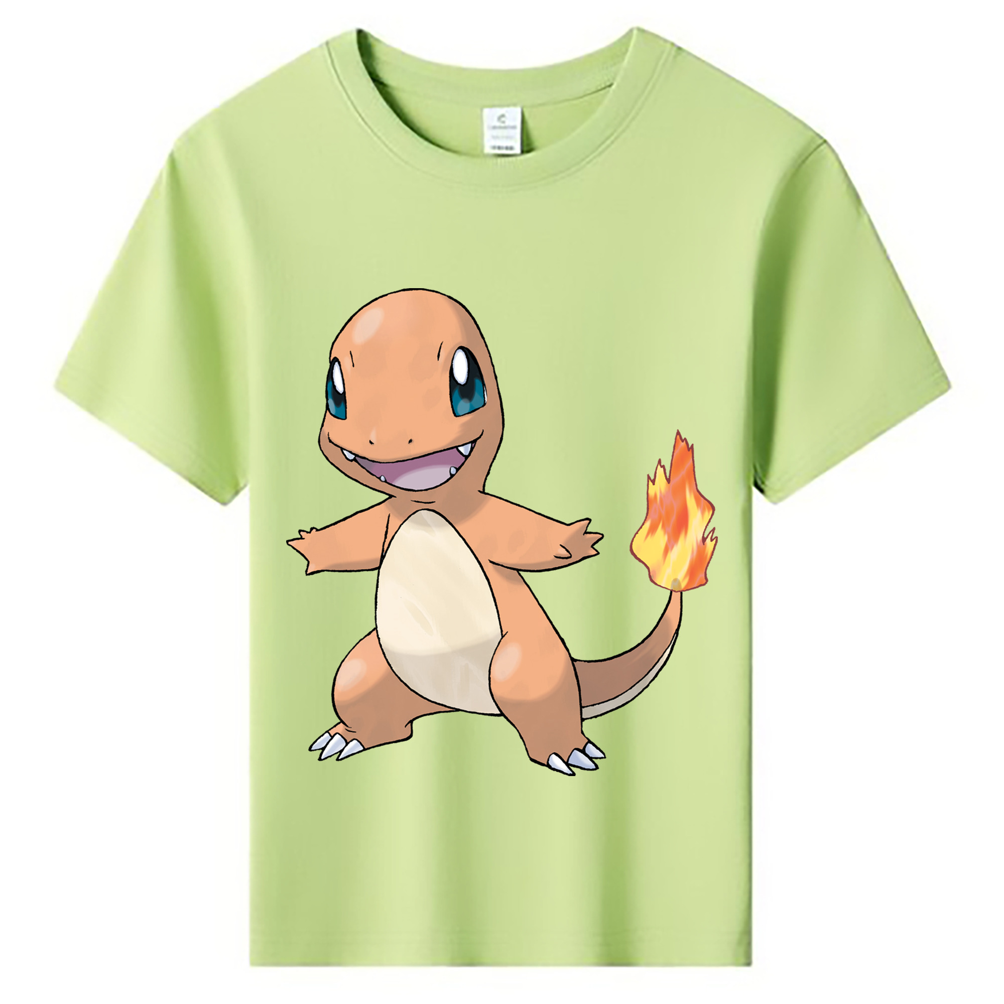 （画像用） ポケットモンスター Pokémon 綿100％キッズTシャツ（フロントプリント）